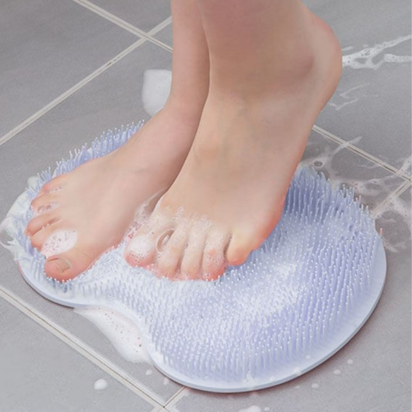 Axelora™Multifunctional Anti-Slip Silicone Cleaning Brush Mat for Shower and Bathroom